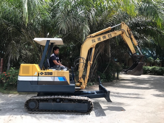 ขายแบคโฮ SUMITOMO S90 (pc30) ปั้มดีๆ แทรคเหล็ก ครบๆ สวยเดิมจากญี่ปุ่น ทำงานสมบูรณ์ทุกระบบ รับรองไม่ผิดหวัง 245,000 เท่านั้น!!