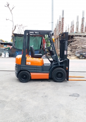 ขายรถยกโฟร์คลิฟท์ยี่ห้อToyota6fd15 ดีเซล ขายรถยกโฟร์คลิฟท์ยี่ห้อToyota6fd15 ดีเซล