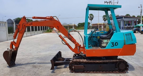 ขายด่วนรถแบคโคมิสซูHS30L3มิสซูเทียบเท่าPC30เครื่องมิสซู4สูบปั่มแรงรถนอกเพิ่งนำเข้ามาใหม่ยังไม่เคยใช้งานในเมืองไทยเลย