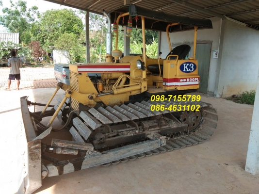 ขาย!! &gt;&gt;&gt; แทรกเตอร์ Komatsu D20PL รุ่น 5 สภาพสวยเต็ม &lt;&lt;&lt; เบอร์ติดต่อ 098-7155789 086-4631102