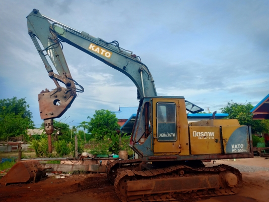 ขายแมคโคร KATO เทียบเท่า PC150 พร้อมหัวแย็ก