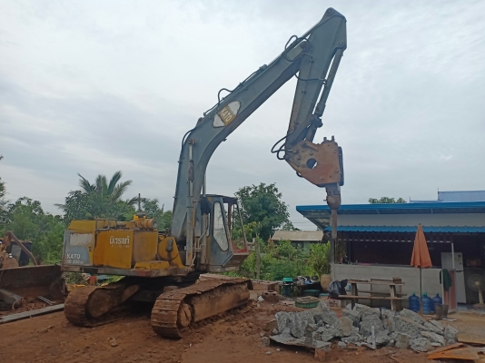 ขายแมคโคร KATO เทียบเท่า PC150 พร้อมหัวแย็ก