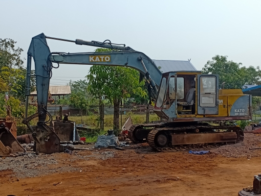 ขายแมคโคร KATO เทียบเท่า PC150 พร้อมหัวแย็ก