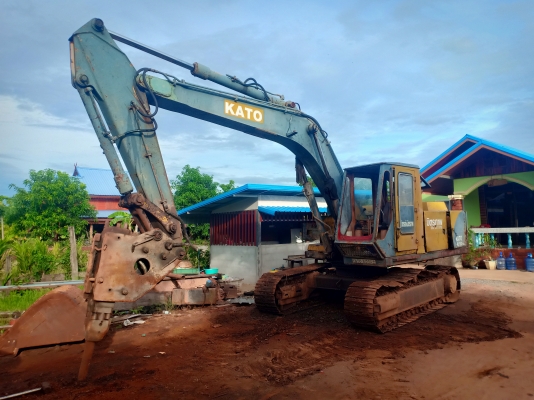 ขายแมคโคร KATO เทียบเท่า PC150 พร้อมหัวแย็ก