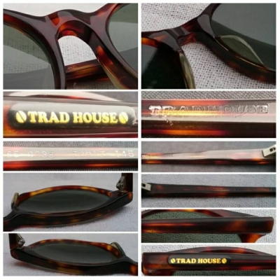 แว่นตาเจแปนิสแฮนด์เมดทศวรรษที่ 2010's  กรอบ 'อะซีเทต - ลายกระ'  เก่าเก็บ / สภาพเทพ / เหมือนใหม่ !  โมเดลอาร์ติสท์ 'หยดน้ำ แพนโต้ จอห์น เลนนอน'  เลนส์กระจกคริสตัล 'สีเขียวควันไฟ'  Authentic TRAD H