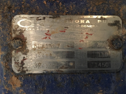 ปั๊มน้ำ 3 เฟส kawamoto  GEM-1255