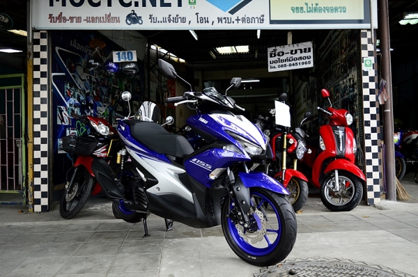 aerox ปี2019 สีนํ้าเงินเทา ปีนี้เลยครับ เครื่องดี สีเดิมสวยๆเลยครับ 50900