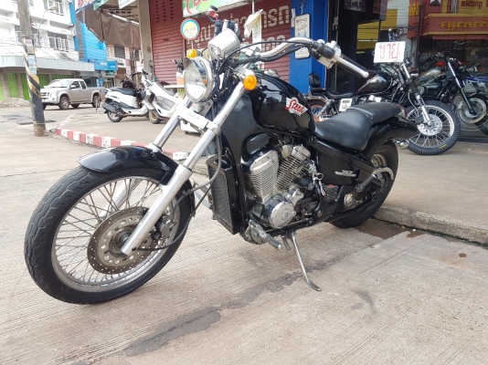 าย HONDA STEED400 เดิมๆ ใส่แฮนด์กว้าง สีสวย เครื่องดี อินวอยส์ สรรพสามิตร ราคา 47500 บาท ส่งได้ทั่วไ