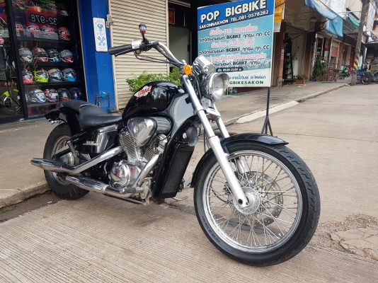 าย HONDA STEED400 เดิมๆ ใส่แฮนด์กว้าง สีสวย เครื่องดี อินวอยส์ สรรพสามิตร ราคา 47500 บาท ส่งได้ทั่วไ