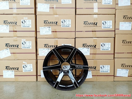 HTR TORQ APP ขอบ18 ET+20 BKSF ล้อสำหรับใส่รถกระบะ และSUV
