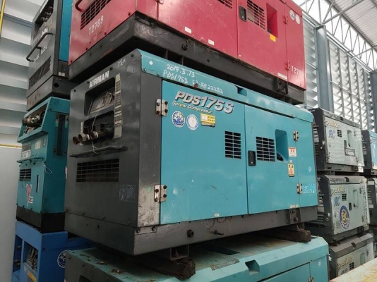 PDS175S - เครื่องปั๊มลม Airman ขนาด 7bar 175cfm. เครื่องยนต์ดีเซล by OEK 098-5625920