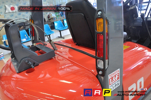 ขายรถโฟล์คลิฟท์มือสอง TOYOTA รุ่น 6FGL20-30463 นำเข้าจากประเทศญี่ปุ่น 100\% ไม่เคยใช้งานในไทย