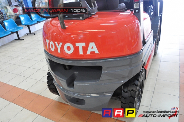 ขายรถโฟล์คลิฟท์มือสอง TOYOTA รุ่น 6FGL20-30463 นำเข้าจากประเทศญี่ปุ่น 100\% ไม่เคยใช้งานในไทย