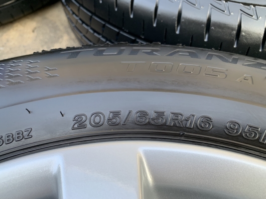 ล้อแม็กป้ายแดง Toyota Camry 2019 ขอบ 16 พร้อมยางป้ายแดง 205-65-16 Bridgestone ปี 19 สวยๆ
