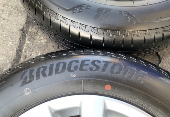 ล้อแม็กป้ายแดง Toyota Camry 2019 ขอบ 16 พร้อมยางป้ายแดง 205-65-16 Bridgestone ปี 19 สวยๆ