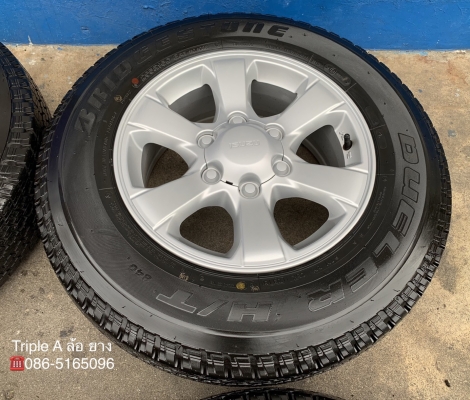 ล้อแม็กป้ายแดง ISUZU D-MAX Blue Power ขอบ 16 พร้อมยางป้ายแดง 205R16 Bridgestone ปี 18 สวยกริ๊บๆ ล้อแม็กป้ายแดง ISUZU D-MAX Blue Power ขอบ 16 พร้อมยางป้ายแดง 205R16 Bridgestone ปี 18 สวยกริ๊บๆ