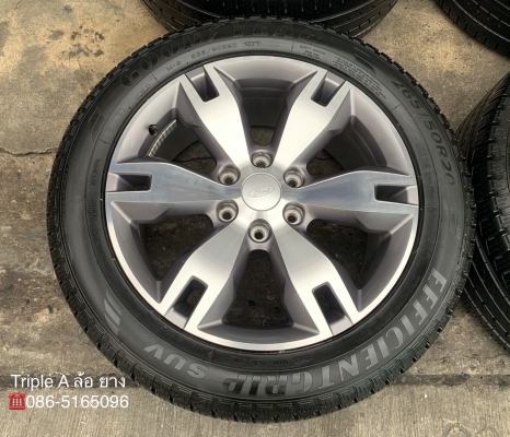 ล้อแม็ก Ford Everest ขอบ 20 พร้อมยาง 265-50-20 Goodyear ปลายปี 16 แม็กสวย ดอกยางหนาปึก