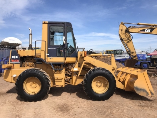 ขายรถตักล้อยาง KOMATSU WA100-1 (2,xxx ชั่วโมง) นำเข้าเองจากญี่ปุ่น สภาพพร้อมใช้
