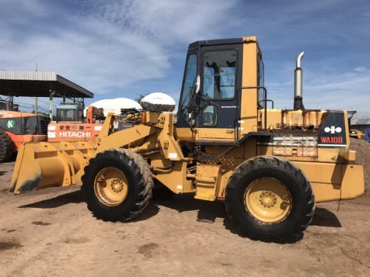 ขายรถตักล้อยาง KOMATSU WA100-1 (2,xxx ชั่วโมง) นำเข้าเองจากญี่ปุ่น สภาพพร้อมใช้