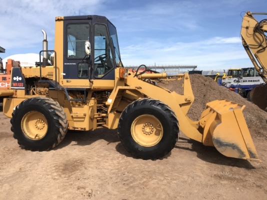 ขายรถตักล้อยาง KOMATSU WA100-1 (2,xxx ชั่วโมง) นำเข้าเองจากญี่ปุ่น สภาพพร้อมใช้