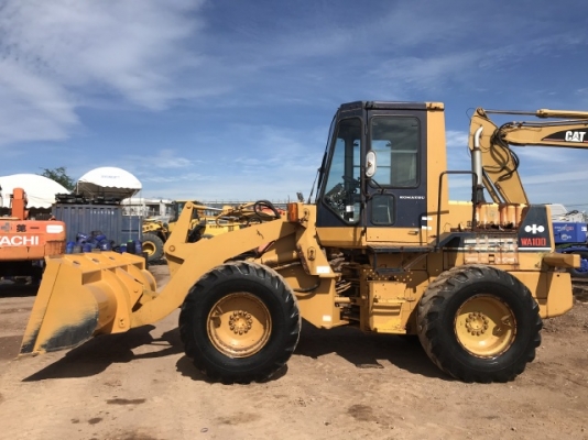 ขายรถตักล้อยาง KOMATSU WA100-1 (2,xxx ชั่วโมง) นำเข้าเองจากญี่ปุ่น สภาพพร้อมใช้