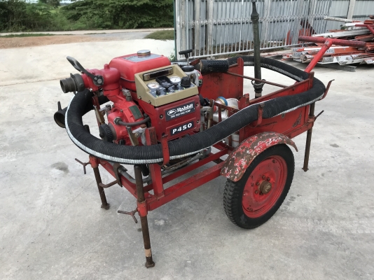 ขายเครื่องดับเพลิง Rabbit P450 มือ2 เก่าญี่ปุ่น พร้อมอุปกรณ์ครบชุดตามรูป