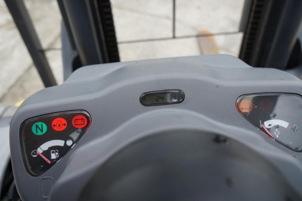 Komatsu FG25-16 ขนาดยก2.5ตัน เสายกสูง3เมตร เครื่องยนต์เบนซิล ไม่เคยใช้งานในไทย