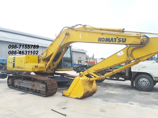 ขาย!! &gt;&gt;&gt; Komatsu Pc200 รุ่น 6 รถสวยๆ เอกสารอินวอย &lt;&lt;&lt; เบอร์ติดต่อ 098-7155789 086-4631102
