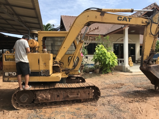 ขาย CAT E70 เครื่องดี ไฮโลลิกดี เอกสาร อินวอย ราคา 225000 ขาย CAT E70 เครื่องดี ไฮโลลิกดี เอกสาร อินวอย ราคา 225000