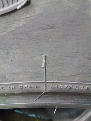 ขายยาง firesone 460/85R34 หรือ 18.4/R34 เก่านอก