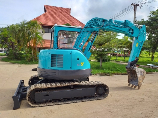ขายรถขุดIHI 50Z เครื่องยนต์ YANMAR - 4TNE88 ขนาด4สูบ คอนโทรลน้ำมัน ปั๊มนิ้ว มีลายหัวเจาะ แทรคเหล็กก๊