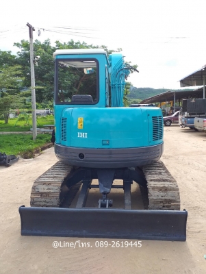ขายรถขุดIHI 50Z เครื่องยนต์ YANMAR - 4TNE88 ขนาด4สูบ คอนโทรลน้ำมัน ปั๊มนิ้ว มีลายหัวเจาะ แทรคเหล็กก๊