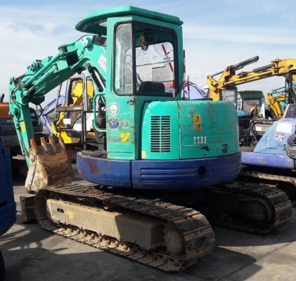 ขายรถขุดIHI 50Z เครื่องยนต์ YANMAR - 4TNE88 ขนาด4สูบ คอนโทรลน้ำมัน ปั๊มนิ้ว มีลายหัวเจาะ แทรคเหล็กก๊