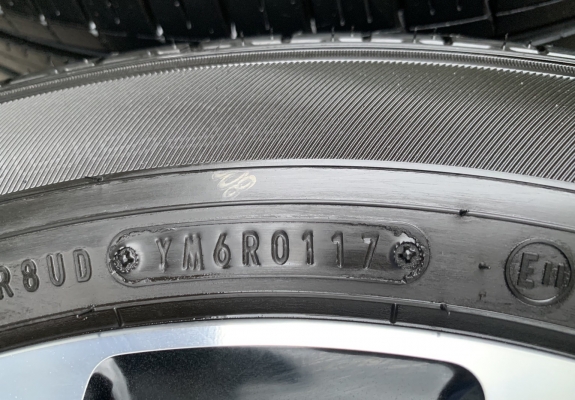 ล้อแม็ก Honda Civic FC ขอบ16 สีดำหน้าเงา พร้อมยาง 215-55-16 Dunlop ปี 17