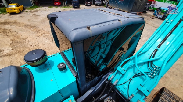 ขายรถแบคโฮ KOBELCO SK210LC YQ15 บูมยาว 16 เมตรแท้จากโรงงาน