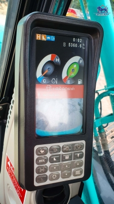 ขายรถแบคโฮ KOBELCO SK210LC YQ15 บูมยาว 16 เมตรแท้จากโรงงาน