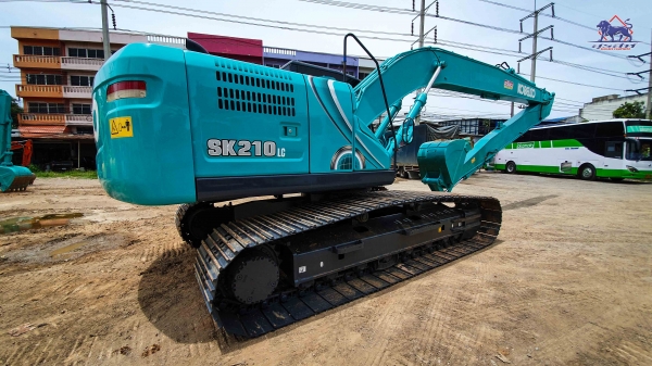 ขายรถแบคโฮ KOBELCO SK210LC YQ15 บูมยาว 16 เมตรแท้จากโรงงาน