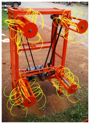 เครื่องสางใบอ้อย เครื่องสางใบอ้อย