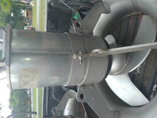 เครื่องกวนตะกอน บำบัดน้ำเสีย FLYGT made in sweden