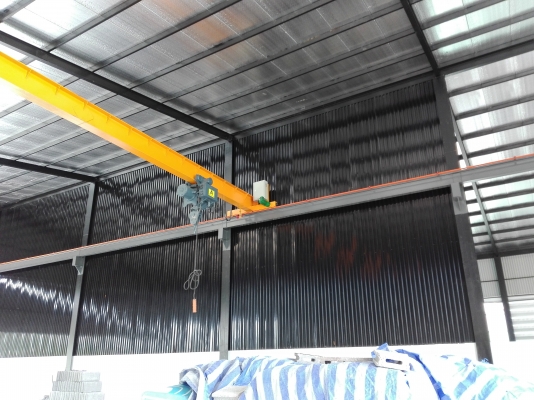 รับออกแบบเครนไฟฟ้าโรงงาน