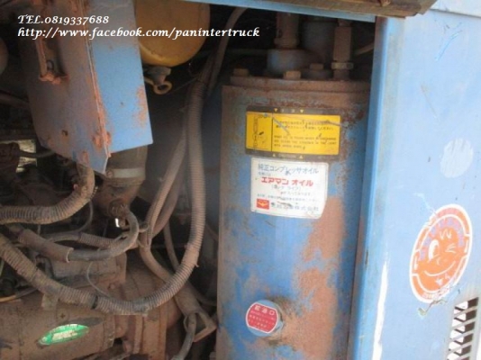 SALE* ราคาถูก ตาแตก!!ขายถูกด่วนๆ เครื่องปั๊มลม *AIR COMPRESSOR AIRMAN -PDS90 เครื่องยนต์ดีเซล