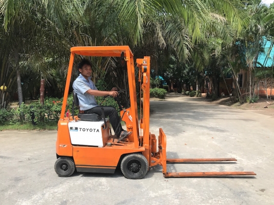 ขายFORKLIFT TOTOTA รุ่นFG5(500kg.)(งาเทกระดก)คล่องตัวมาก สวยเดิมจากญี่ปุ่น ยังไม่เคยใช้ในไทย 79,000เท่านั้น!!