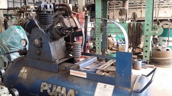 ปั้มลมพูม่า 15แรง ถัง500 ไม่มีมอเตอร์ เหมาะกับท่านที่พอมีวิชาด้านนี้