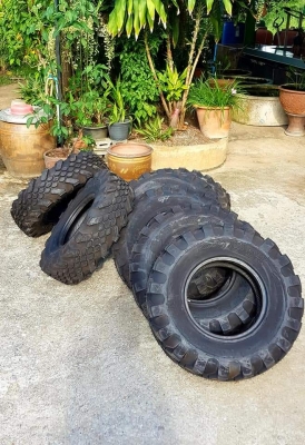 ขายยางลุยๆ 32" ขอบ 15 ยางใหม่ปี 17 ถูกๆ