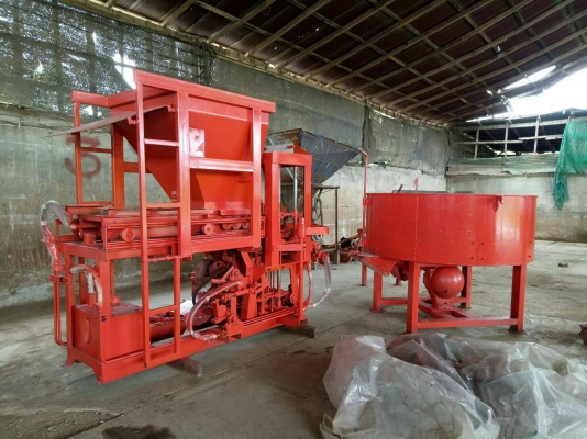 ขายเครื่องอัดอิฐบล๊อกใหม่และมือ2