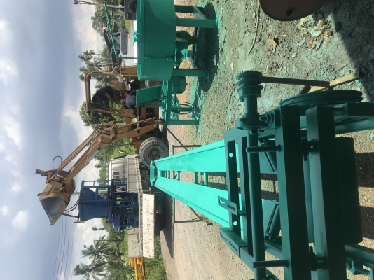 ขายเครื่องอัดอิฐบล๊อกใหม่และมือ2