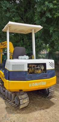 ขายรถขุดแบ็คโคPC20-6 KOMATSU สภาพพร้อมใช้งานช่วงล่างดี ทำงานปกติ เครื่อง3สูบ เอกสารอินวอยซ์