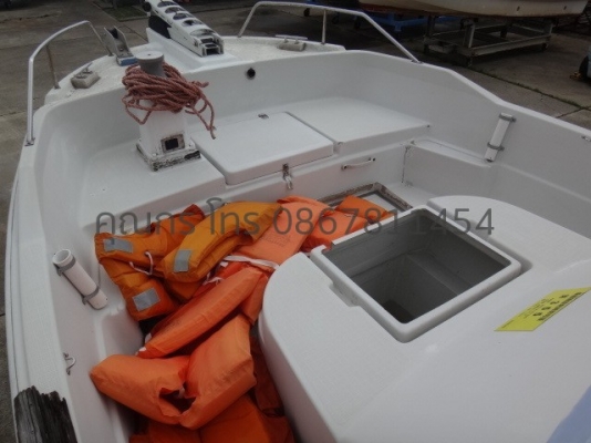 119 เรือตกปลาญี่ปุ่นเดินรอบลำ24ฟุต YANMAR TOPRUN24 เครื่องเอาท์บอร์ด90แรง โฟร์ 119 เรือตกปลาญี่ปุ่นเดินรอบลำ24ฟุต YANMAR TOPRUN24 เครื่องเอาท์บอร์ด90แรง โฟร์
