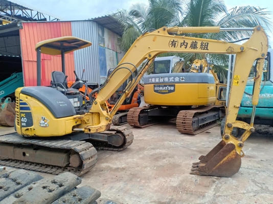 ขายจ้า..KOMATSU PC40MR-2. เก่านอกแท้  สภาพสวย เดิมๆๆใช้งานมาใช้งานมาน้อย โทร 089-3818694 จ๊อย