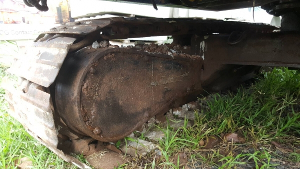 ขาย แบคโฮ MITSUBISHI MS40 รถใช้งานได้ปกติ ราคาต่อรองได้